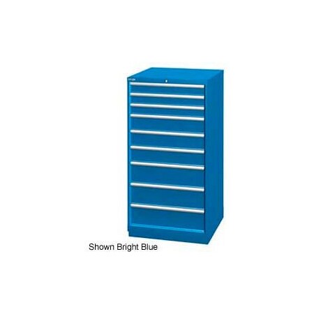 Lista International Lista 28-1/4"W Cabinet, 9 Drawer, 111 Compart - Classic Blue, Master Keyed XSSC1350-0902CBMA